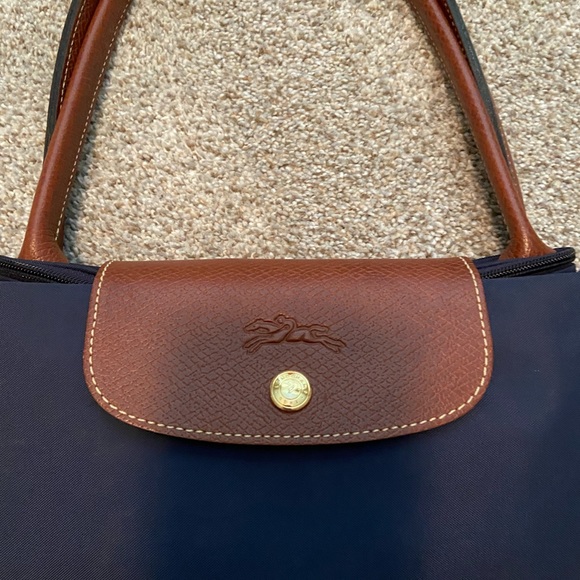 Longchamp Large navy bag - Picture 2 of 7